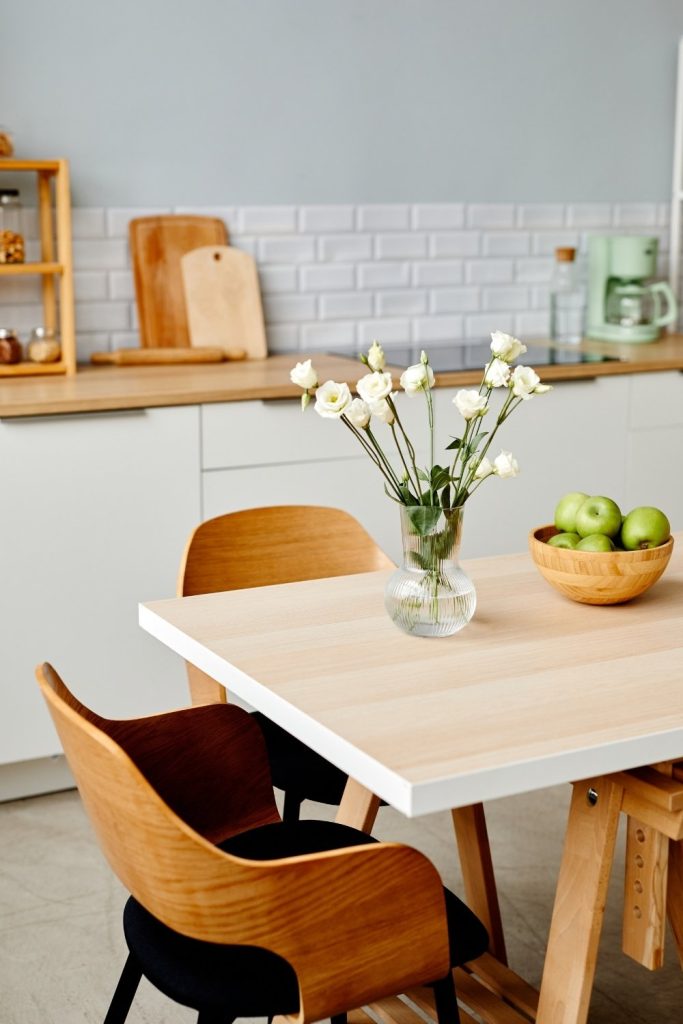 Soft Neutrals for the Win | Small Kitchen Layouts | small kitchen design