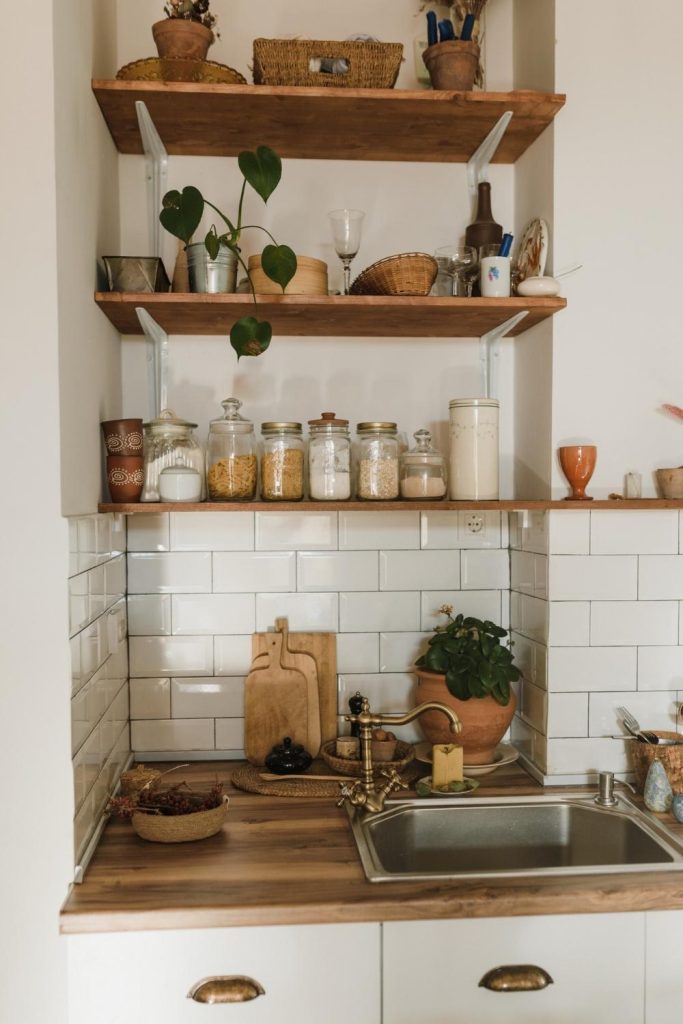 Vertical Storage Towers | cozy kitchen | very small kitchen ideas | mini kitchen ideas small spaces